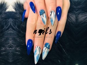Dreamcatcher Blue Manicure